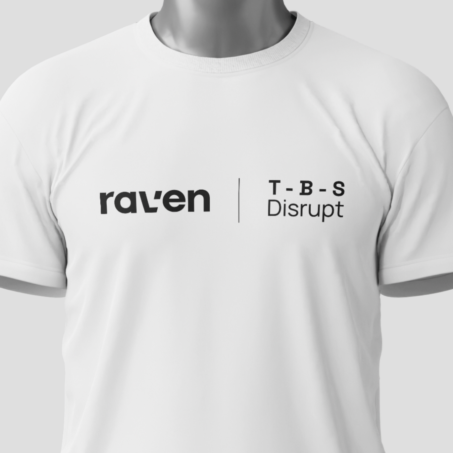 Polera TBS Negra y Blanca