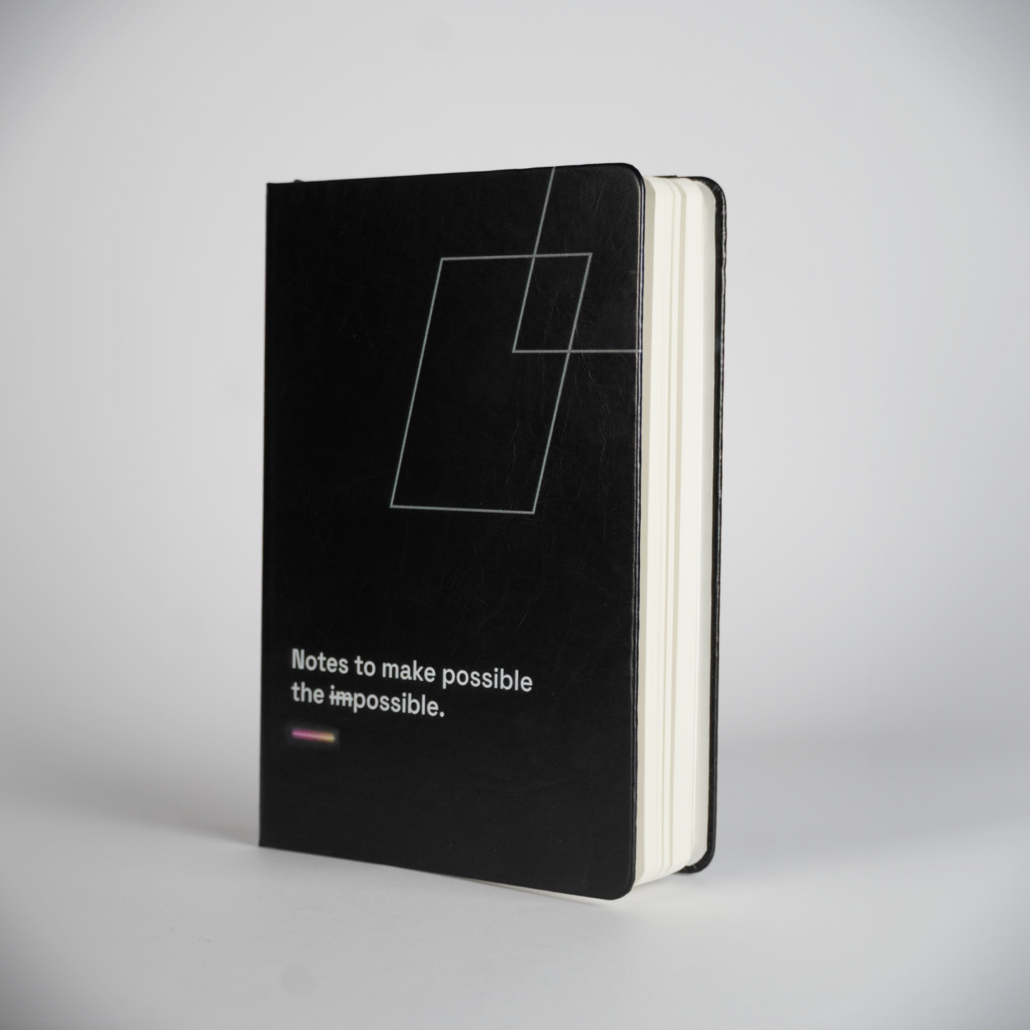 Libreta de notas “To make possible the impossible”