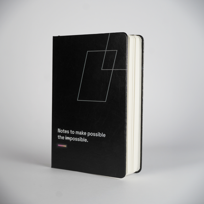 Libreta de notas “To make possible the impossible”