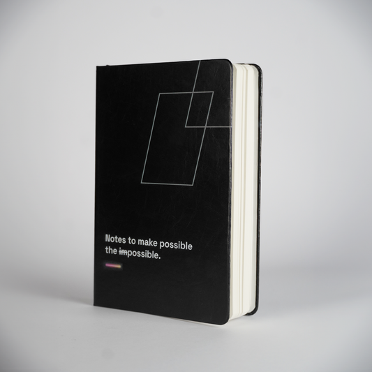 Libreta de notas “To make possible the impossible”