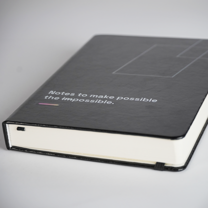 Libreta de notas “To make possible the impossible”