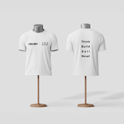 Polera TBS Negra y Blanca